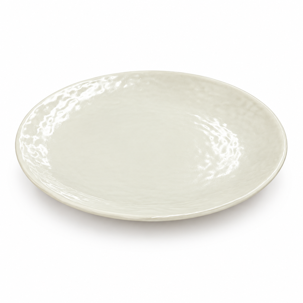 Elite Melamine Plate Cream - 10 Inch