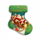 Ceramic-Coated Christmas Stocking Coaster - 24cm