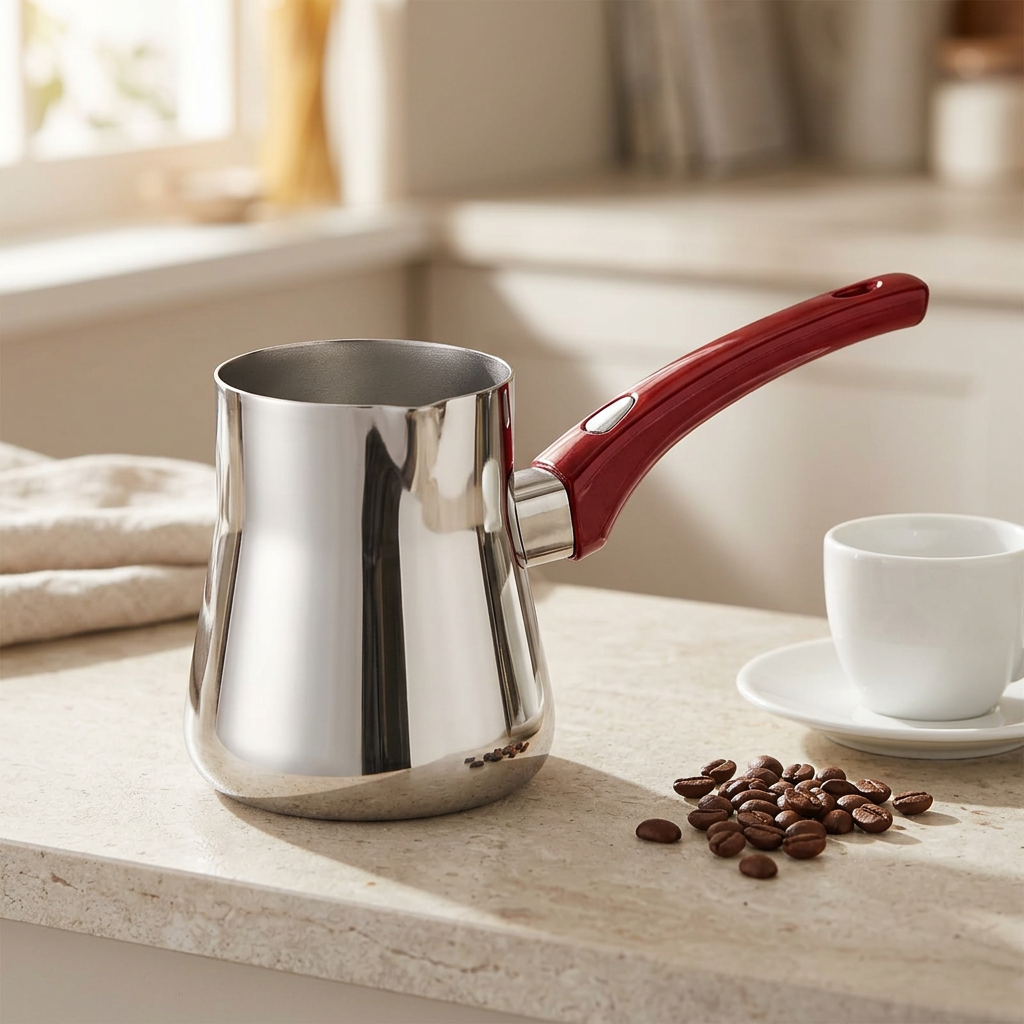 Hascevher Stainless Steel Coffee Warmer Silver - 290ml