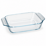 Pyrex Rectangular Glass Roaster with Handles – 31×20cm
