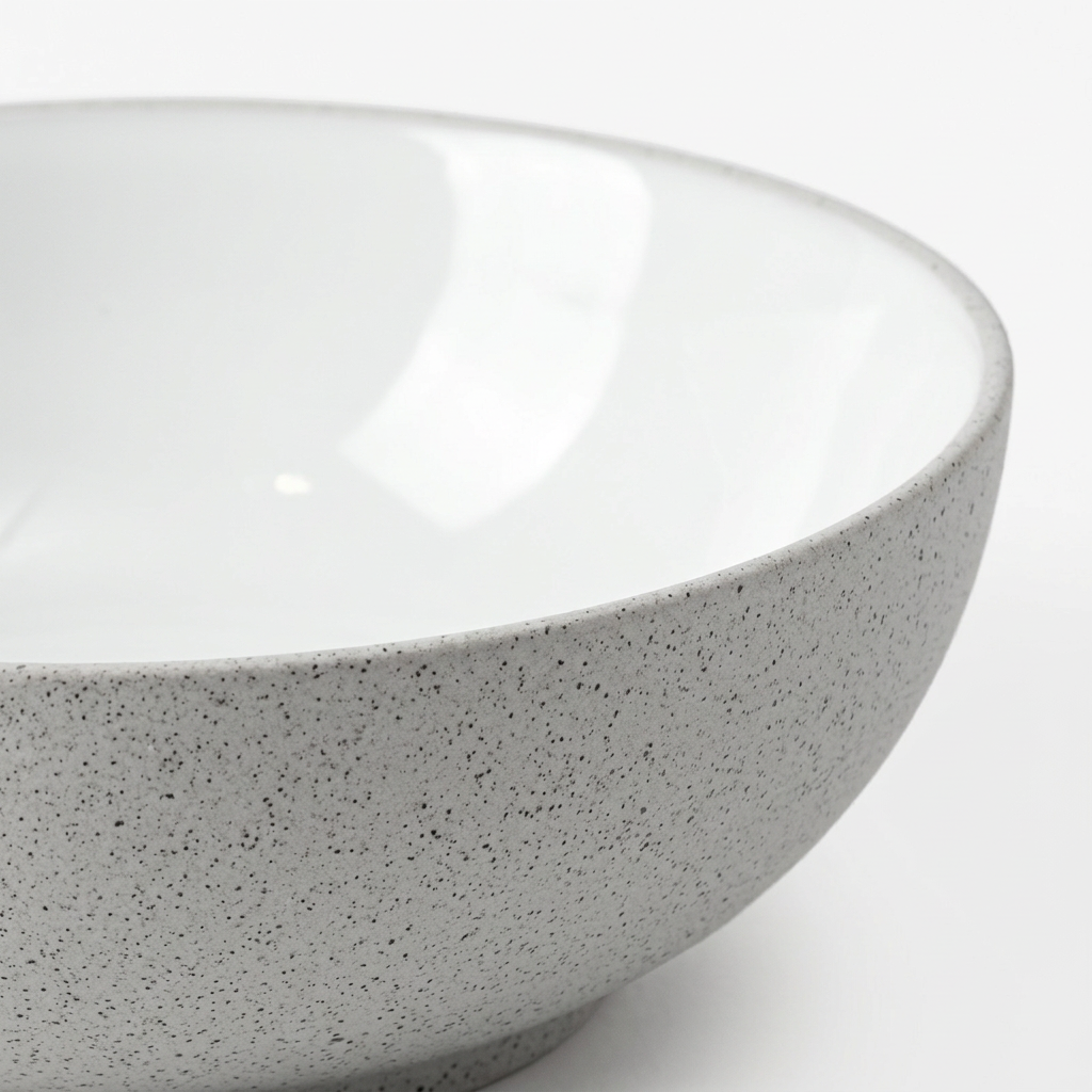 Ceramic Bowl Light Grey - 21cm