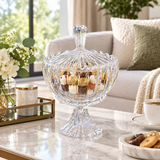 MEW Glass Footed Candy Bowl – 17x14cm