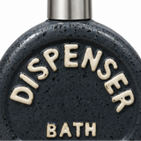 Speckled Ceramic Soap & Lotion Dispenser Black -  250ml