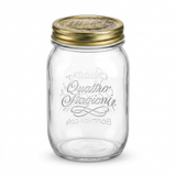 Bormioli Rocco Glass Storage Jar - 1 Litre