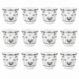 Pilsco 12 Piece Ceramic Cawa Cup Set - 110ml