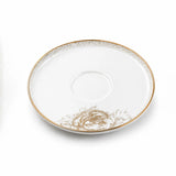 ABL GP-150 Glass Tea Cup & Saucer Set – 12 Pieces – Clear Glass with Gold Rim & Elegant Floral Accent Design - Al Kabayel Discount CentreABL GP-150 Glass Tea Cup & Saucer Set – 12 Pieces – Clear Glass with Gold Rim & Elegant Floral Accent DesignTea SetsABLAl Kabayel Discount Centre