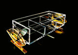 Acrylic 3 Section Candy Box With Golden Handle 38cm - Al Kabayel Discount CentreAcrylic 3 Section Candy Box With Golden Handle 38cmServing TraysAKDCAl Kabayel Discount Centre