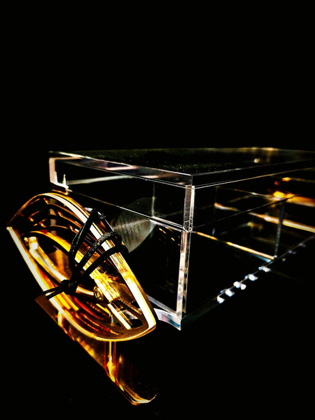 Acrylic 3 Section Candy Box With Golden Handle 38cm - Al Kabayel Discount CentreAcrylic 3 Section Candy Box With Golden Handle 38cmServing TraysAKDCAl Kabayel Discount Centre