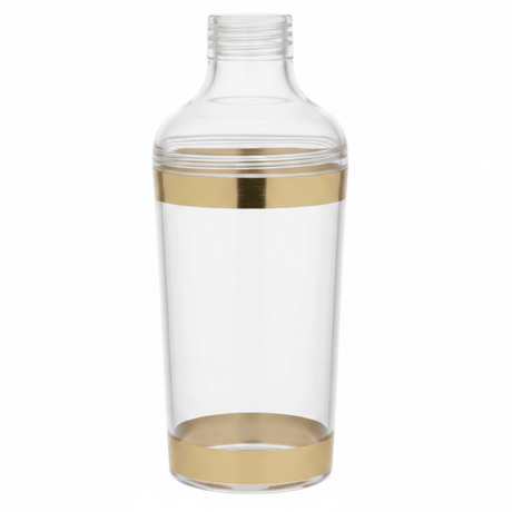 Acrylic Cocktail Shaker with Gold Accent — 600ml - Al Kabayel Discount CentreAcrylic Cocktail Shaker with Gold Accent — 600mlWater BottlesAKDCAl Kabayel Discount Centre