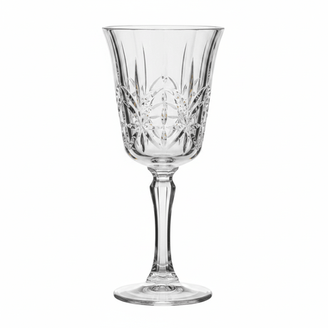 Acrylic Crystal - Cut Footed Stem Glass 250ml — Elegant Dining & Gifting - Al Kabayel Discount CentreAcrylic Crystal - Cut Footed Stem Glass 250ml — Elegant Dining & GiftingTumblersAKDCAl Kabayel Discount Centre