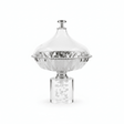 Acrylic Footed Silver Candy Bowl with Acrylic Dome Lid - 20×15 cm - Al Kabayel Discount CentreAcrylic Footed Silver Candy Bowl with Acrylic Dome Lid - 20×15 cmBowlsAKDCAl Kabayel Discount Centre