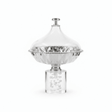 Acrylic Footed Silver Candy Bowl with Acrylic Dome Lid - 20×15 cm - Al Kabayel Discount CentreAcrylic Footed Silver Candy Bowl with Acrylic Dome Lid - 20×15 cmBowlsAKDCAl Kabayel Discount Centre