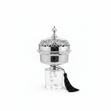Acrylic Footed Silver Metal Candy Bowl with Lid - Large 20×12 cm - Al Kabayel Discount CentreAcrylic Footed Silver Metal Candy Bowl with Lid - Large 20×12 cmBowlsAKDCAl Kabayel Discount Centre