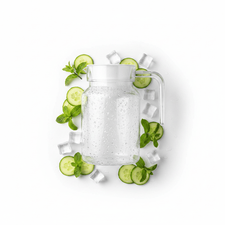 Acrylic Water Jug with White Lid – 16cm | Crystal Clear | BPA-Free - Al Kabayel Discount CentreAcrylic Water Jug with White Lid – 16cm | Crystal Clear | BPA-FreeJugsAKDCAl Kabayel Discount Centre