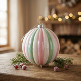 Plastic Christmas Hanging Ball - 10cm