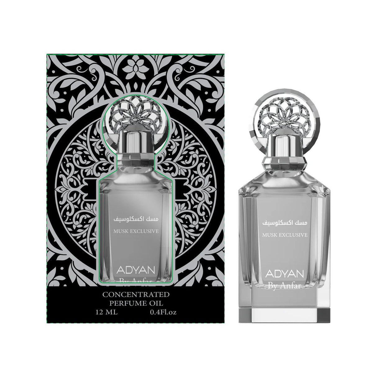 Adyan Musk Exclusive Concentrated Perfume Oil 12 ml – Premium Musk Essence - Al Kabayel Discount CentreAdyan Musk Exclusive Concentrated Perfume Oil 12 ml – Premium Musk EssencePerfumesADYANAl Kabayel Discount Centre
