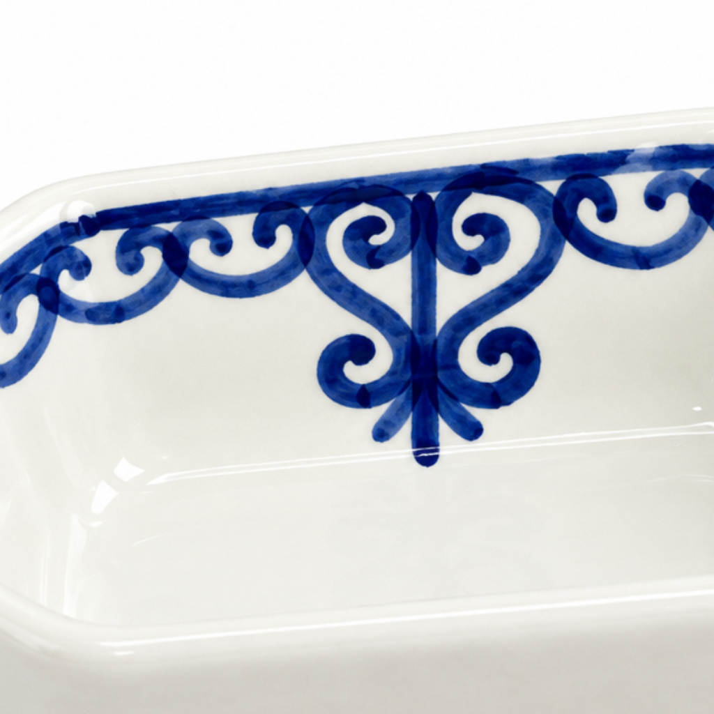 Slama Ceramic Sauce Dish Off-White - 11×7cm