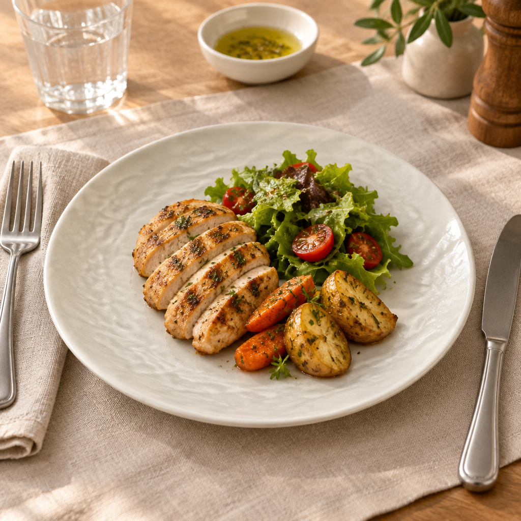 Elite Melamine Plate Cream -  11 Inch