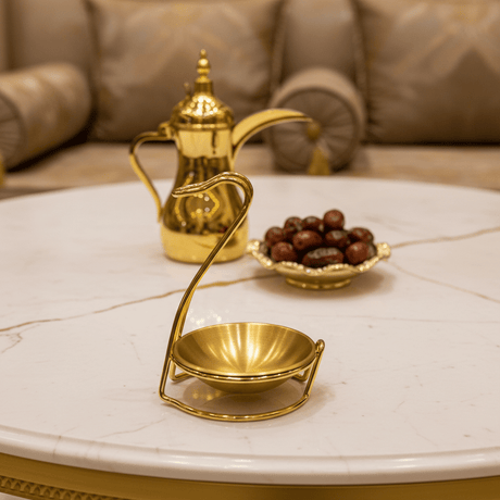 AFCO Decorative Golden Metal Swan Soup Spoon Stand Holder – Elegant Kitchen Accessory – 18 × 10 cm - Al Kabayel Discount CentreAFCO Decorative Golden Metal Swan Soup Spoon Stand Holder – Elegant Kitchen Accessory – 18 × 10 cmKitchen Utensils & GadgetsAFCOAl Kabayel Discount Centre