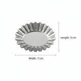AFCO Mini Cake Mould Set – 4 Pcs – Stainless Steel – Oval Fluted Design - Al Kabayel Discount CentreAFCO Mini Cake Mould Set – 4 Pcs – Stainless Steel – Oval Fluted DesignCake Mold & Baking MoldsAFCOAl Kabayel Discount Centre