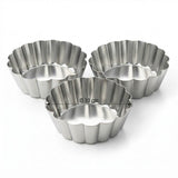 AFCO Mini Cake Mould – Set of 3 – 10cm Fluted Tart Tins - Al Kabayel Discount CentreAFCO Mini Cake Mould – Set of 3 – 10cm Fluted Tart TinsCake Mold & Baking MoldsAFCOAl Kabayel Discount Centre