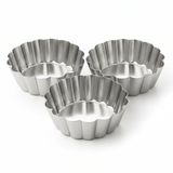 AFCO Mini Cake Mould – Set of 3 – 10cm Fluted Tart Tins - Al Kabayel Discount CentreAFCO Mini Cake Mould – Set of 3 – 10cm Fluted Tart TinsCake Mold & Baking MoldsAFCOAl Kabayel Discount Centre