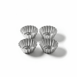 AFCO Mini Cake Moulds – Set of 4 – 7cm Fluted Tart Tins - Al Kabayel Discount CentreAFCO Mini Cake Moulds – Set of 4 – 7cm Fluted Tart TinsCake Mold & Baking MoldsAFCOAl Kabayel Discount Centre