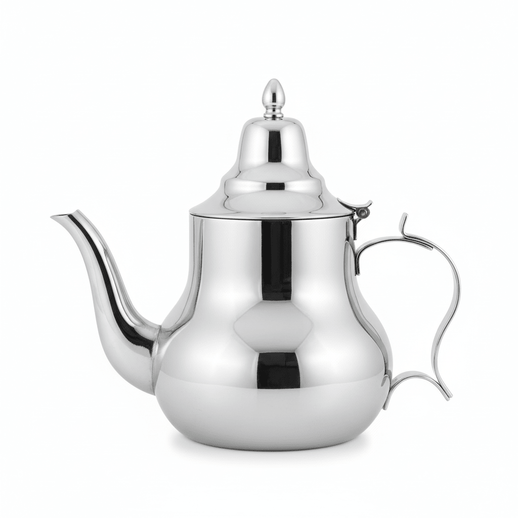Afco Moroccan Stainless Steel Tea Pot 2L | Mirror - Polished Silver | Large Capacity Arabic Tea Pot - Al Kabayel Discount CentreAfco Moroccan Stainless Steel Tea Pot 2L | Mirror - Polished Silver | Large Capacity Arabic Tea PotTea/Coffee PotsAFCOAl Kabayel Discount Centre