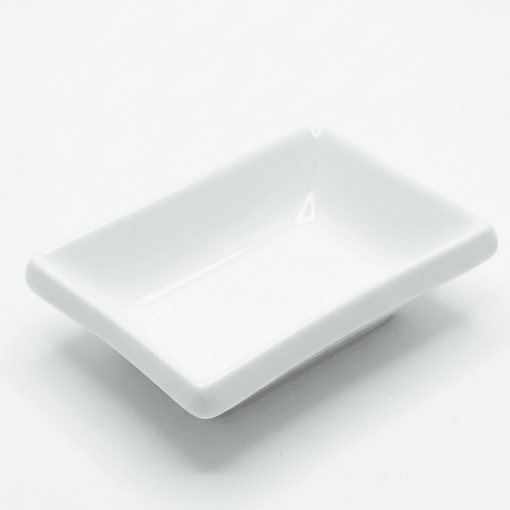 Afco Rectangular White Ceramic Sauce Dish – 8 × 5 cm Small Dipping Bowl for Sauces, Condiments & Appetizers - Al Kabayel Discount CentreAfco Rectangular White Ceramic Sauce Dish – 8 × 5 cm Small Dipping Bowl for Sauces, Condiments & AppetizersBowlsAFCOAl Kabayel Discount Centre