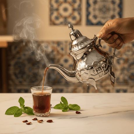 Afco Silver Stainless Steel Arabic Teapot with Decorative Legs | Ornate Engraved Design | 600ml | - Al Kabayel Discount CentreAfco Silver Stainless Steel Arabic Teapot with Decorative Legs | Ornate Engraved Design | 600ml |Tea/Coffee PotsAFCOAl Kabayel Discount Centre