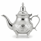 Afco Silver Stainless Steel Arabic Teapot with Decorative Legs | Ornate Engraved Design | 600ml | - Al Kabayel Discount CentreAfco Silver Stainless Steel Arabic Teapot with Decorative Legs | Ornate Engraved Design | 600ml |Tea/Coffee PotsAFCOAl Kabayel Discount Centre