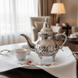 Afco Silver Stainless Steel Arabic Teapot with Decorative Legs | Ornate Engraved Design | 600ml | - Al Kabayel Discount CentreAfco Silver Stainless Steel Arabic Teapot with Decorative Legs | Ornate Engraved Design | 600ml |Tea/Coffee PotsAFCOAl Kabayel Discount Centre