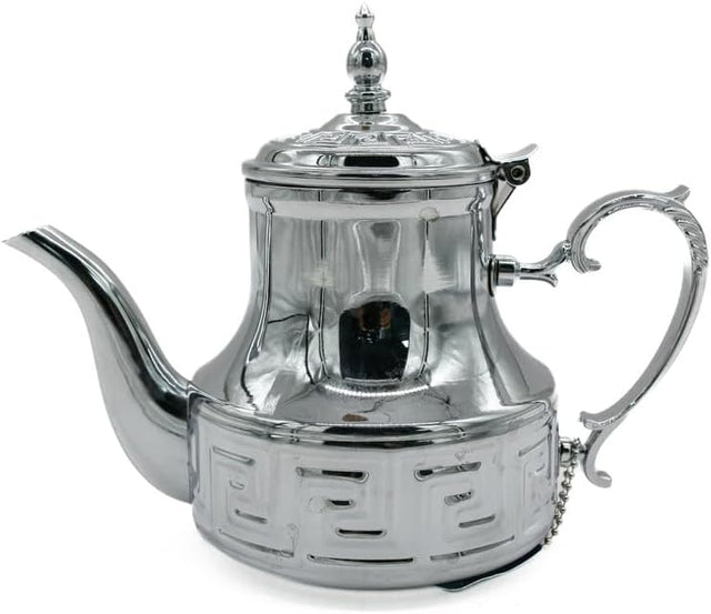 AFCO Teapot 0.8 Liter , Chrome - Al Kabayel Discount CentreAFCO Teapot 0.8 Liter , ChromeTea/Coffee PotsAFCOAl Kabayel Discount Centre