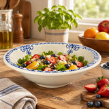 Slama Ceramic Salad Bowl Off-White - 33cm