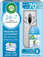 Air Wick Freshener Freshmatic Auto Spray Kit, Pure Fresh Linen Scent, 250ml - Al Kabayel Discount CentreAir Wick Freshener Freshmatic Auto Spray Kit, Pure Fresh Linen Scent, 250mlAir FreshenersAIR WICKAl Kabayel Discount Centre