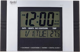 AJANTA Rectangular Digital Wall Clock 29cm*19cm, Black/Silver, ODC - 70 - Al Kabayel Discount CentreAJANTA Rectangular Digital Wall Clock 29cm*19cm, Black/Silver, ODC - 70Wall ClocksAJANTAAl Kabayel Discount Centre