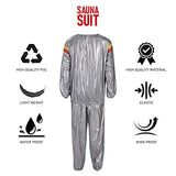 AKDC 1 - Pair Sauna Suit for Men & Women Size - 2XL,Soft Waterproof Vinyl Fabric - Al Kabayel Discount CentreAKDC 1 - Pair Sauna Suit for Men & Women Size - 2XL,Soft Waterproof Vinyl FabricSports, Fitness & OutdoorsAKDCAl Kabayel Discount Centre