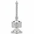 AKDC 100ml silver rose water bottle glass and metal luxury decorative container arabic gift item - Al Kabayel Discount CentreAKDC 100ml silver rose water bottle glass and metal luxury decorative container arabic gift itemPerfume BottlesAKDCAl Kabayel Discount Centre