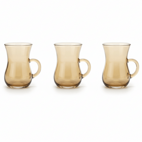 AKDC 100ml Traditional Tea Glasses for Hot & Cold Beverages – Classic Design Glass Set of 3 - Al Kabayel Discount CentreAKDC 100ml Traditional Tea Glasses for Hot & Cold Beverages – Classic Design Glass Set of 3TumblersAKDCAl Kabayel Discount Centre