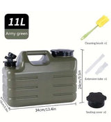 AKDC 11L Water Tank Upgraded Portable Camping Outdoor Hiking 11 Liter Water Can Jug Container with Tap for Camping Outdoors Hiking Emergency Storing & Survival Kit - Al Kabayel Discount CentreAKDC 11L Water Tank Upgraded Portable Camping Outdoor Hiking 11 Liter Water Can Jug Container with Tap for Camping Outdoors Hiking Emergency Storing & Survival KitGardening ToolsAKDCAl Kabayel Discount Centre