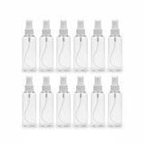 AKDC 12 - Piece 100ml Plastic Spray Bottle Set – Travel & Cleaning Use - Al Kabayel Discount CentreAKDC 12 - Piece 100ml Plastic Spray Bottle Set – Travel & Cleaning UseAKDCAl Kabayel Discount Centre