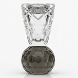 AKDC 12cm Black Crystal Incense Burner for Aromatherapy, Stress Relief, Meditation, and Modern Home Decoration - Al Kabayel Discount CentreAKDC 12cm Black Crystal Incense Burner for Aromatherapy, Stress Relief, Meditation, and Modern Home DecorationIncense BurnerAKDCAl Kabayel Discount Centre