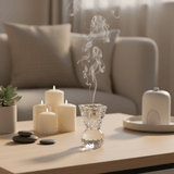 AKDC 12cm Clear Crystal Incense Burner for Aromatherapy, Relaxation, Meditation, and Stylish Home Interior Décor - Al Kabayel Discount CentreAKDC 12cm Clear Crystal Incense Burner for Aromatherapy, Relaxation, Meditation, and Stylish Home Interior DécorIncense BurnerAKDCAl Kabayel Discount Centre