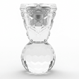 AKDC 12cm Clear Crystal Incense Burner for Aromatherapy, Relaxation, Meditation, and Stylish Home Interior Décor - Al Kabayel Discount CentreAKDC 12cm Clear Crystal Incense Burner for Aromatherapy, Relaxation, Meditation, and Stylish Home Interior DécorIncense BurnerAKDCAl Kabayel Discount Centre