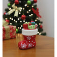 AKDC 12cm Red Ceramic Santa Shoe Candy Pot – Festive Decorative Jar for Christmas Treats & Holiday Table Décor - Al Kabayel Discount CentreAKDC 12cm Red Ceramic Santa Shoe Candy Pot – Festive Decorative Jar for Christmas Treats & Holiday Table DécorHome Décor AccentsAKDCAl Kabayel Discount Centre