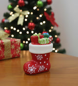 AKDC 12cm Red Ceramic Santa Shoe Candy Pot – Festive Decorative Jar for Christmas Treats & Holiday Table Décor - Al Kabayel Discount CentreAKDC 12cm Red Ceramic Santa Shoe Candy Pot – Festive Decorative Jar for Christmas Treats & Holiday Table DécorHome Décor AccentsAKDCAl Kabayel Discount Centre