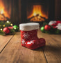 AKDC 12cm Santa Shoe Shaped Ceramic Candy Pot – Red Christmas Decorative Jar for Sweets, Candies & Table Display - Al Kabayel Discount CentreAKDC 12cm Santa Shoe Shaped Ceramic Candy Pot – Red Christmas Decorative Jar for Sweets, Candies & Table DisplayHome Décor AccentsAKDCAl Kabayel Discount Centre