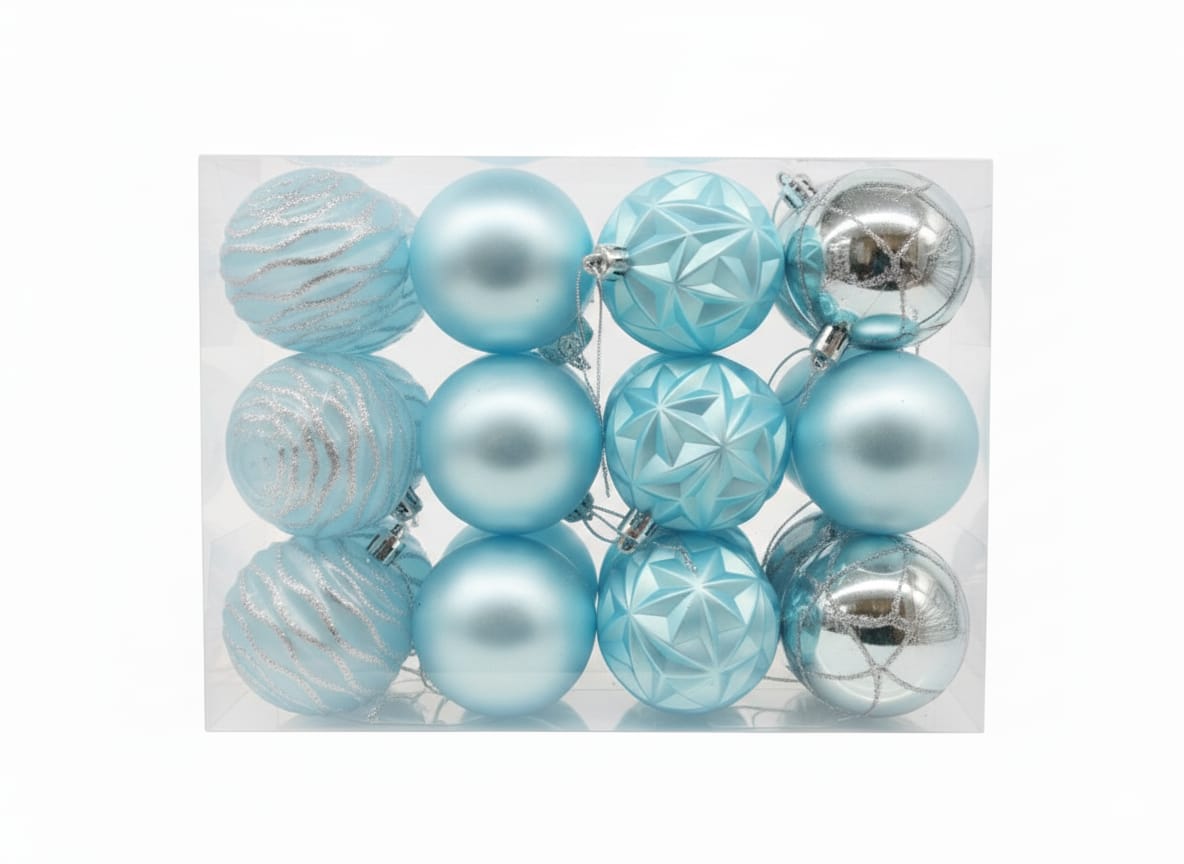 AKDC 12pcs Blue Christmas Bells Décor Set – 6cm Hanging Ornaments for Tree, Party & Home Decoration - Al Kabayel Discount CentreAKDC 12pcs Blue Christmas Bells Décor Set – 6cm Hanging Ornaments for Tree, Party & Home DecorationHome Décor AccentsAKDCAl Kabayel Discount Centre
