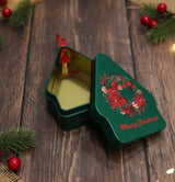 AKDC 13cm Green Candy Box Home Shape | Festive Gift Box with Wreath Design for Christmas - Al Kabayel Discount CentreAKDC 13cm Green Candy Box Home Shape | Festive Gift Box with Wreath Design for ChristmasHome Décor AccentsAKDCAl Kabayel Discount Centre