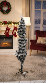 AKDC 150cm Snow Flocked Christmas Tree with Built - in Lights | Pre - Lit Winter Holiday Decoration - Al Kabayel Discount CentreAKDC 150cm Snow Flocked Christmas Tree with Built - in Lights | Pre - Lit Winter Holiday DecorationHome Décor AccentsAKDCAl Kabayel Discount Centre